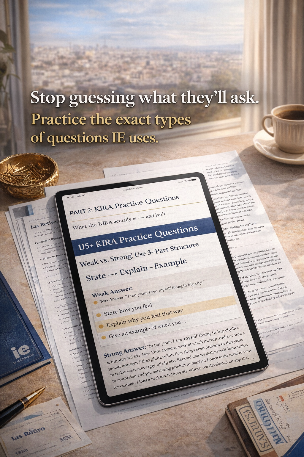 IE University Application: Step-by-Step Ebook to Maximize Your Chances
