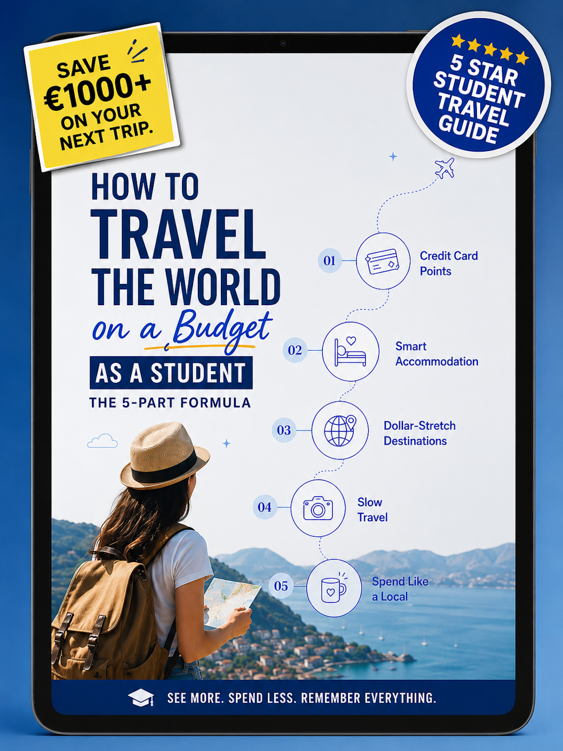 How to Travel the World as a Student: The 5-Part Formula That's Saved Me €10,500+