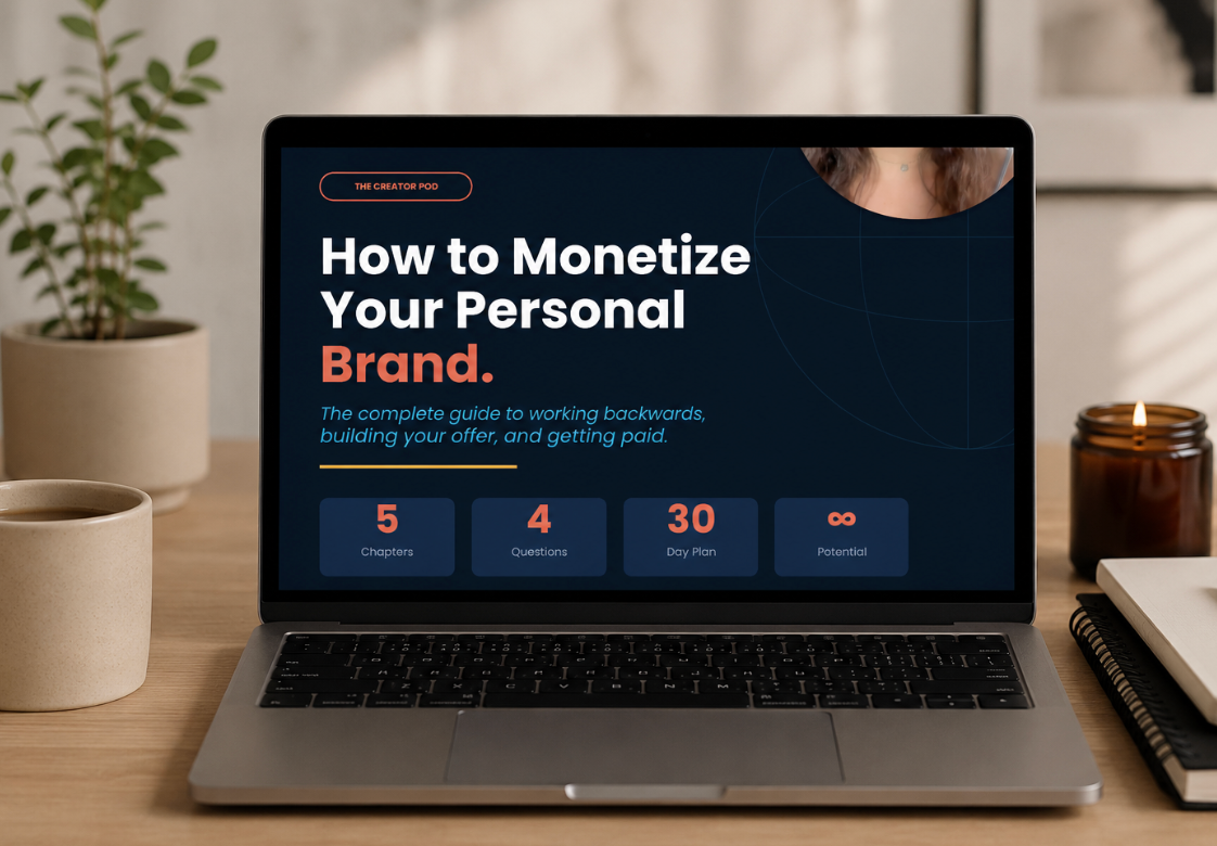 How to Start Monetizing Your Personal Brand in Less than 1 Week (I made $50K from THIS)